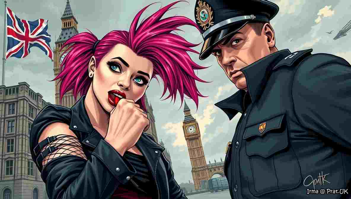 Siobhan ODonnell: Week 1 in Notes — London Punk Rock satire
